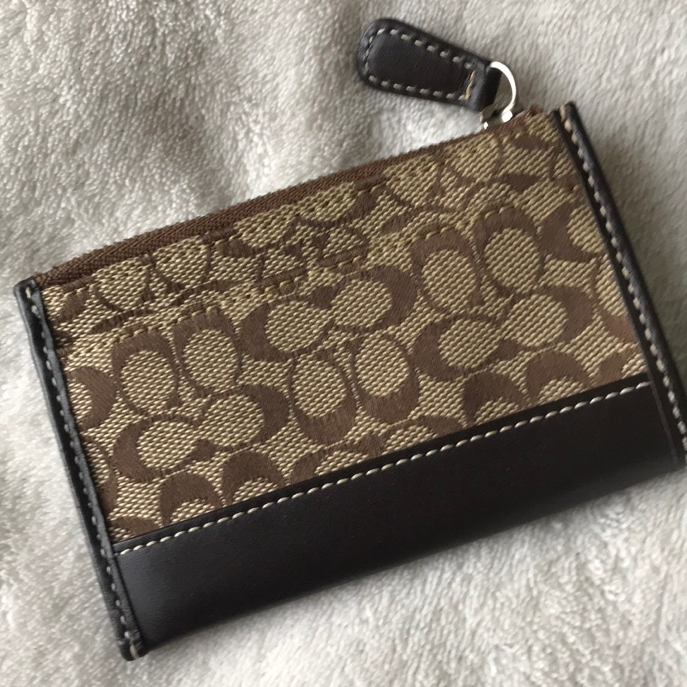Coach change credit card case